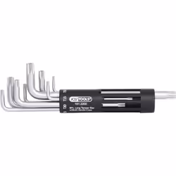 KS Tools 151.2200, Clé torx en L, T10, T15, T20, T25, T30, T40, T45, T50, Métallique, Sulfate de chondroïtine, 250 g, 8 pièce ...
