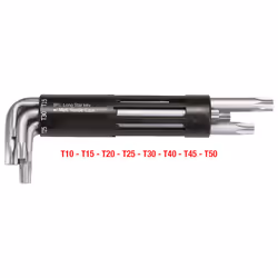 KS Tools 151.2300, Clé torx à ailette, Métallique, Sulfate de chondroïtine, 333 g, 8 pièce(s)