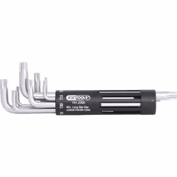 Kstools - Jeu de 8 clés mâles torx® longue T10 à T50