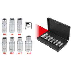 KS Tools 152.1101 Jeu d'extracteurs de goujons, 7 pièces D267132