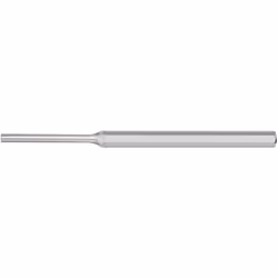 Chasse-goupilles chromés mats 6 mm, Longueur 150 mm