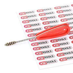 KS TOOLS 201.1208 Brosse de nettoyage avec poignée Matière plastique 75, 160 Fil en acier