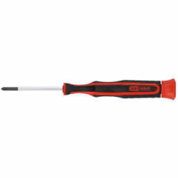 Manche ergonomique bi-matière avec tête pivotante Lame en acier trempé Chrome Vanadium - Code EAN: 4042146029787 - Diamètre e ...