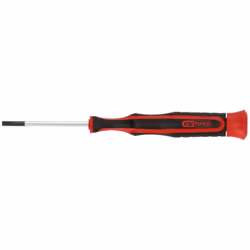 Manche ergonomique bi-matière avec tête pivotante Lame en acier trempé Chrome Vanadium - Code EAN: 4042146029800 - L3 mm: 95. ...
