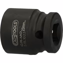 Kstools - 1/2 Douilles à chocs 6 pans, courtes, 23mm