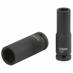 KS Tools 515.1121, Douille à choc, Noir, 1 tête(s), 1/2", Métrique, 21 mm