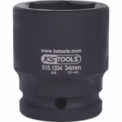 KS TOOLS 3/4 Douilles à chocs 6 pans, courtes, 34mm - 515.1334 - Vue supplémentaire 5