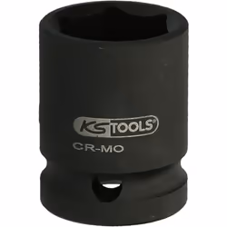 KS Tools 515.1722, Douille à choc, Noir, 1 tête(s), 1", Métrique, 22 mm