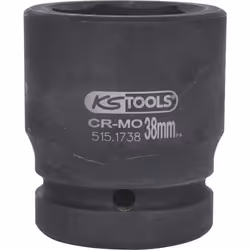 Kstools - 1 Douilles à chocs 6 pans, courtes, 38mm - Vue supplémentaire 5