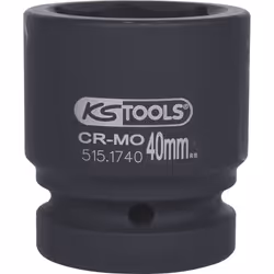 Kstools - 1 Douilles à chocs 6 pans, courtes, 40mm - Vue supplémentaire 5