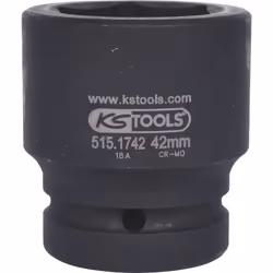 Kstools - 1 Douilles à chocs 6 pans, courtes, 42 mm - Vue supplémentaire 5