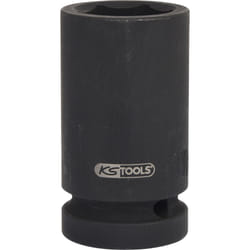 Kstools - 1 Douilles à chocs 6 pans, longues, 22 mm