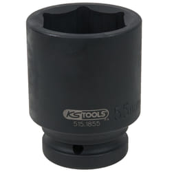 Kstools - 1 Douilles à chocs 6 pans, longues, 55mm