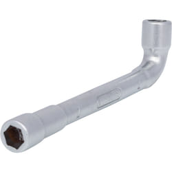 Kstools - ks tools - Clé à pipe débouchée ks chromé mat, 8 mm 6 pans - 517.0408