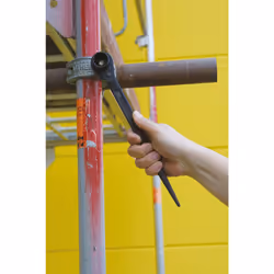 Clé à combinaison à cliquet KS Tools Scaffold; 19x22 mm