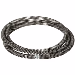 Spirales très flexibles Pour tous type de nettoyage de canalisations Idéalement conçu pour coudes exigus Avec embout pour acc ...