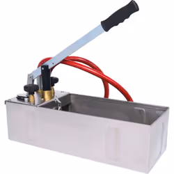 pression de service max. 20 bar Volume du réservoir 12 litres 2 vannes d'arrêt manomètre placé bas avec couvercle de protecti ...