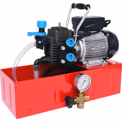 Pression maximale de travail 20 bar Volume du réservoir 12 litres Débit : 13,5 l/min Puissance 600 W Vitesse de rotation 1 40 ...