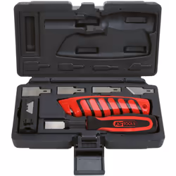 Description générale Le jeu de grattoirs et cutters KS Tools, composé de 27 pièces, est idéal pour le nettoyage des adhésifs, ...
