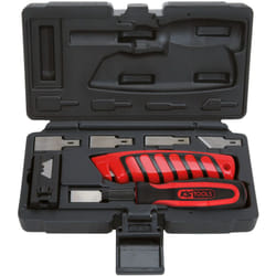 KS Tools - Jeu de grattoirs et cutters - 27 pcs - 907.2200
