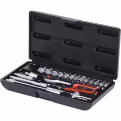 KS Tools 911.0625, Ensemble de douilles, 1/4", 25 tête(s), Sulfate de chondroïtine, 830 g