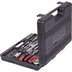 Kstools - 1/4+1/2 Coffret de douilles, 82 pcs
