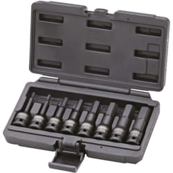 Kstools - ks Tools - Jeu de 8 douilles tournevis à chocs longues 6 pans 1/2'', 5-6-8-10-12-14-17-19 mm - 911.0902