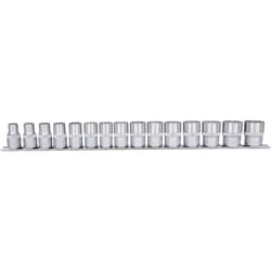 Kstools - 1/2 Jeu de douilles 12 pans, 15 pcs, 10-24mm