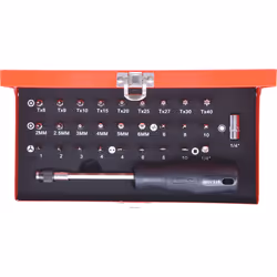 1/4 Jeu d'embouts, 29 pcs