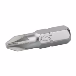 KS Tools 911.2223, 5 pièce(s), Cruciforme, PZ 2, Acier, 25 mm, 35 g