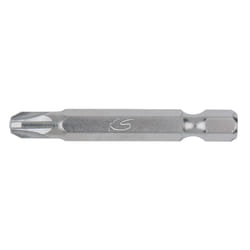 1/4 Embout de vissage pozidriv, 50mm, PZ2