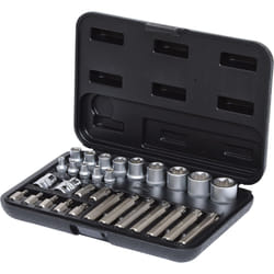 Kstools - Coffret de douilles et douilles tournevis Torx, 30 pcs