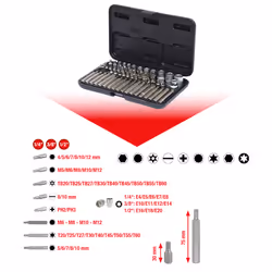 KS Tools 911.4305, Ensemble de douilles, 57 tête(s), Acier, 2 kg