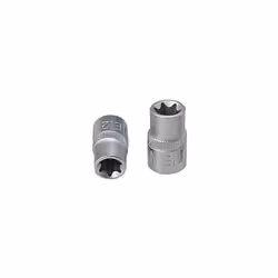 Torx E Carré d'entraînement intérieur selon DIN 3120 / ISO 1174 avec encoche pour verrouillage par bille Pour une utilisation ...