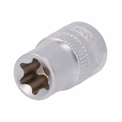 Torx E Carré d'entraînement intérieur selon DIN 3120 / ISO 1174 avec encoche pour verrouillage par bille Pour une utilisation ...