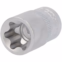 Torx E Carré d'entraînement intérieur selon DIN 3120 / ISO 1174 avec encoche pour verrouillage par bille Pour une utilisation ...