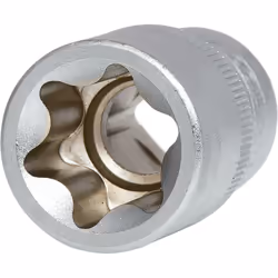 Torx E Carré d'entraînement intérieur selon DIN 3120 / ISO 1174 avec encoche pour verrouillage par bille Pour une utilisation ...