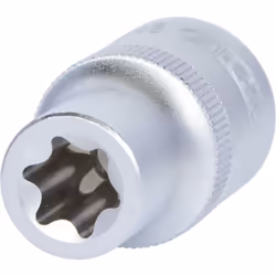 Torx E Carré d'entraînement intérieur selon DIN 3120 / ISO 1174 avec encoche pour verrouillage par bille Pour une utilisation ...