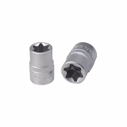 Torx E Carré d'entraînement intérieur selon DIN 3120 / ISO 1174 avec encoche pour verrouillage par bille Pour une utilisation ...