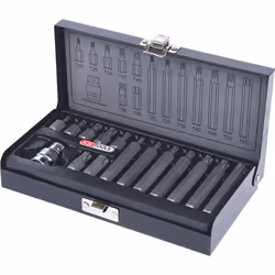 KS Tools 911.5020, 15 pièce(s), Torx, Nickel, 580 g, Hexagonal
