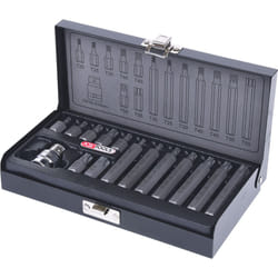 KS TOOLS 10mm Coffret d'embouts, 15 pcs, Torx