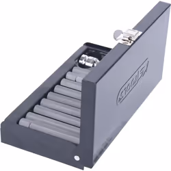 KSTOOLS - Coffret d'embouts KS, 6pans male 15 pcs - 4-5-6-7-8-10-12 mm - 911.5040
