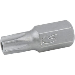 KS Tools - Embout de vissage TORX® percé, L.30 mm - A 10 mm - T27 - 930.2127