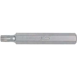 Ks Tools - Embout de vissage torx® percé, L.75 mm - Entraînement 10 mm - TB27 - 975.2127