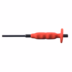 KS Tools 156.0003, Chasse goupille, Acier au chrome-molybdène, Noir, Rouge, 145 mm, 3 mm