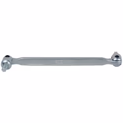 Torx Articulée Clé extra longue Utilisable dans les endroits exigus Finition satinée Chrome Vanadium Forme de la clé 180° sch ...