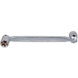 Profil Torx E Articulée Clé extra longue Utilisable dans les endroits exigus Finition satinée Chrome Vanadium Forme de la clé ...