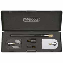 Se fixe à la poignée télescopique du coffret 550.1106 - Attribut de fonction 1: avec raccords - Code EAN: 4042146071182 - Poi ...