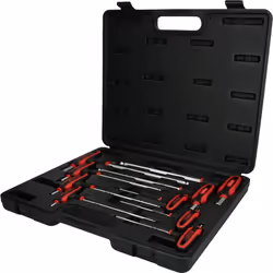 Kstools - Jeu de clés mâles 6 pans à tête sphérique poignée en t, 9 pcs