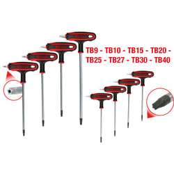 Ks Tools 151.8165 6 pans intérieurs Jeu de clés mâles coudées 8 pièces C711392